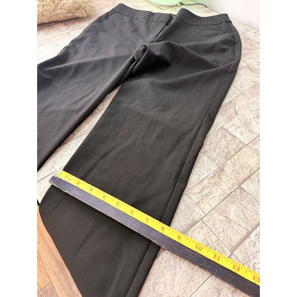 Ann Taylor Black Women Straight Pants-Size 6 - Picture 9 of 13